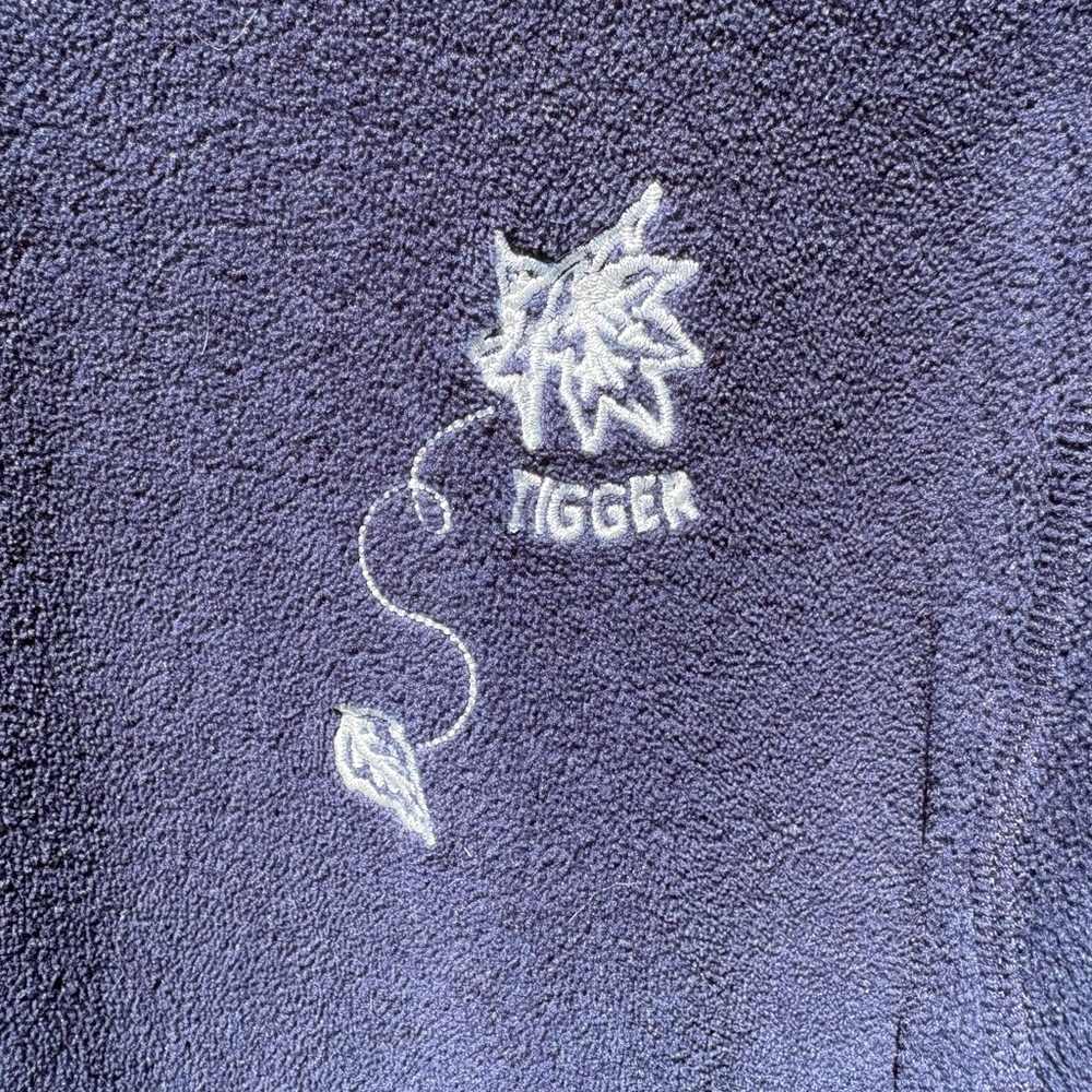 Vintage Pooh Tigger 1/4 Zip Fleece Sweatshirt 1X Disney Embroidered Pullover - Picture 11 of 14